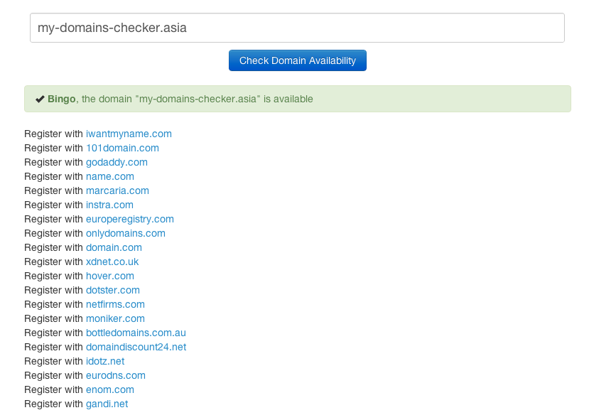 download the new for android Domain Checker 8.0