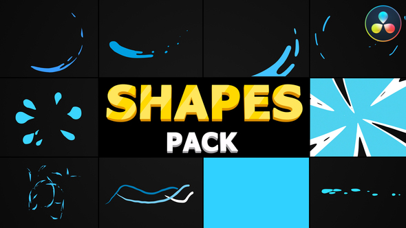Shapes Pack | DaVinci Resolve