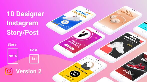 Product Promo Instagram Stories Product Promo template preview
