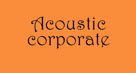 Acoustic Corporate