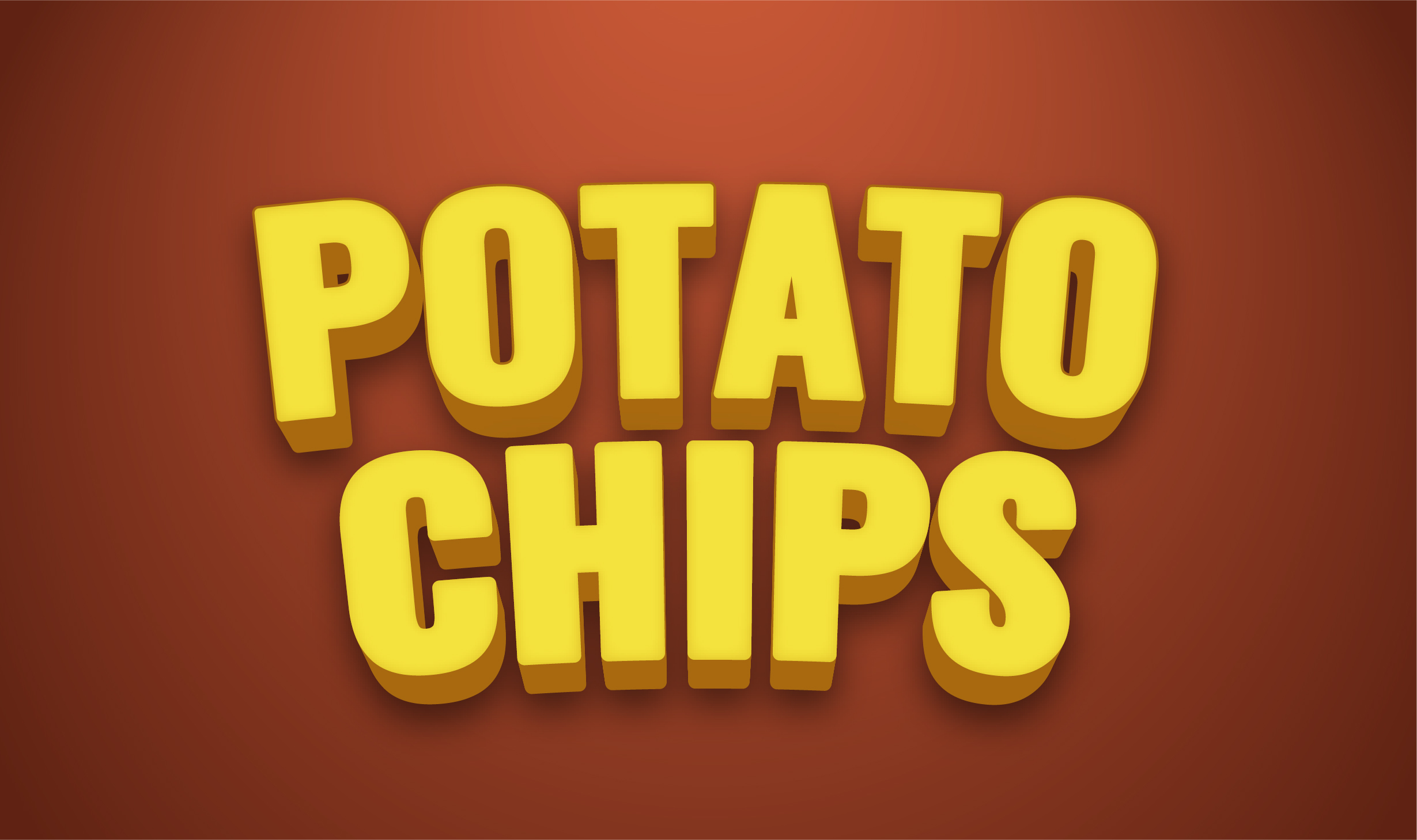 Potato Chips Text Effect Style, Add-ons | GraphicRiver