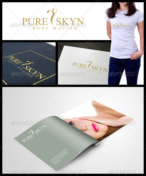 Pure Skyn - Humans Logo Templates