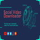 Social Video Downloader and Admin Panel - Nodejs 