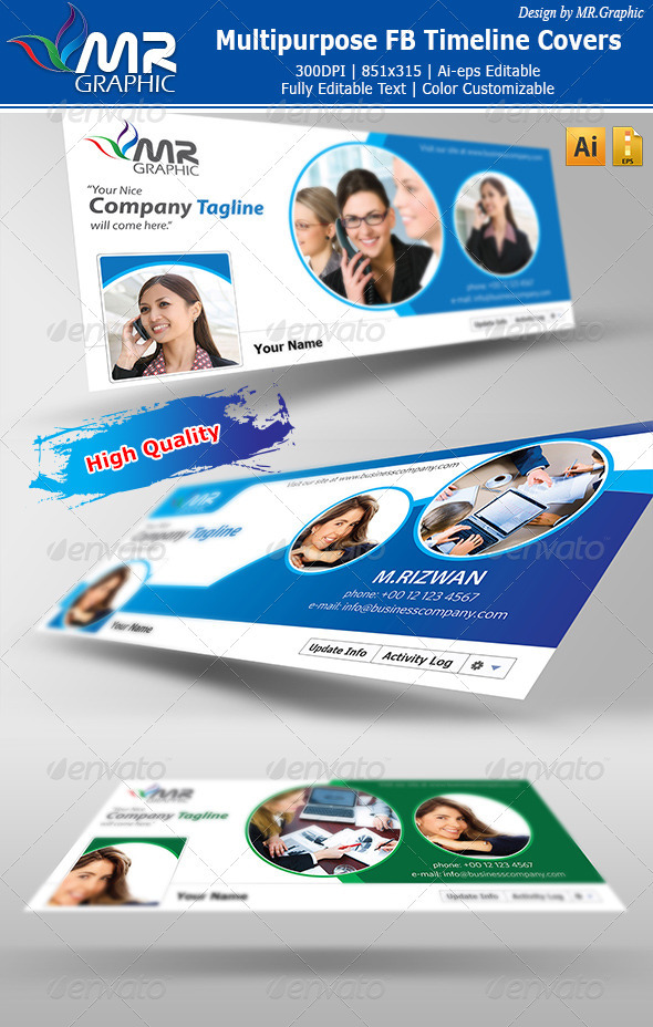 Multipurpose FB Timeline Covers - Facebook Timeline Covers Social Media