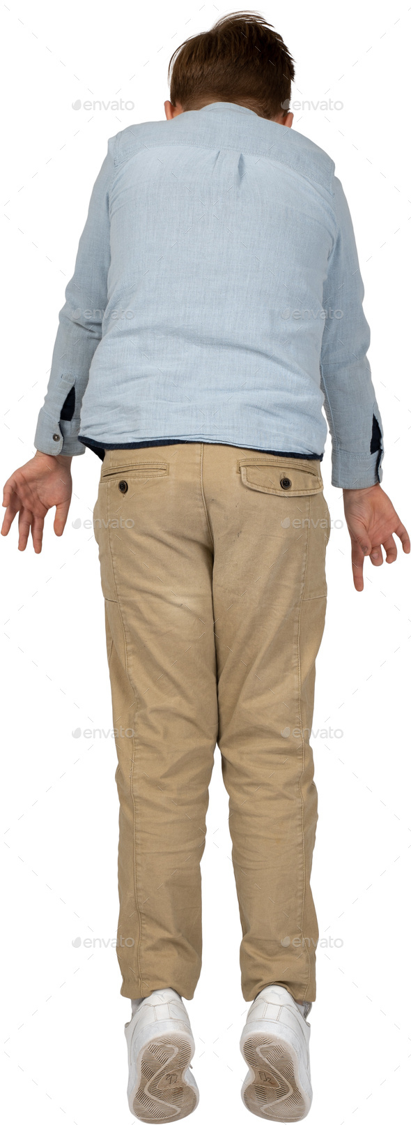 Blue sweater sales khaki pants