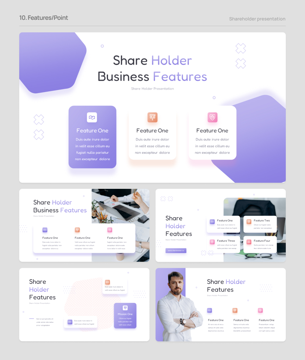 Shareholder - Multipurpose PowerPoint Presentation, Presentation Templates