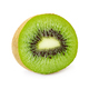 Half fresh kiwi fruit isolated on white - PhotoDune Item for Sale