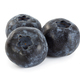 Three ripe blueberries isolated on white background. - PhotoDune Item for Sale
