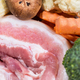 Meat of pork belly and vegetables for food preparation - PhotoDune Item for Sale