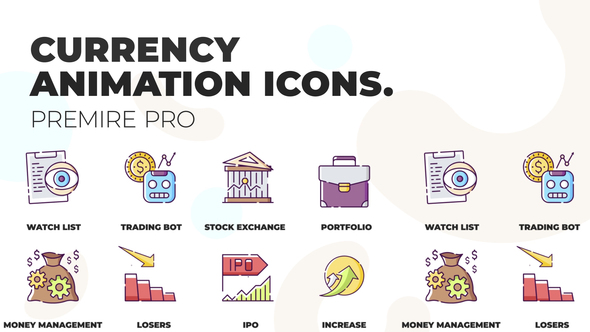 Currency & Exchange - MOGRT Icons