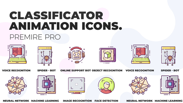 Classificator & Bot  - MOGRT Icons