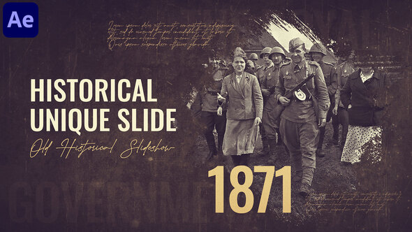 Historical Timeline Slideshow || Brush Slideshow
