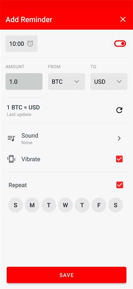 crypto coin alarm app