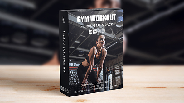 Gym Fitness Cinematic LUT Color Preset Pack
