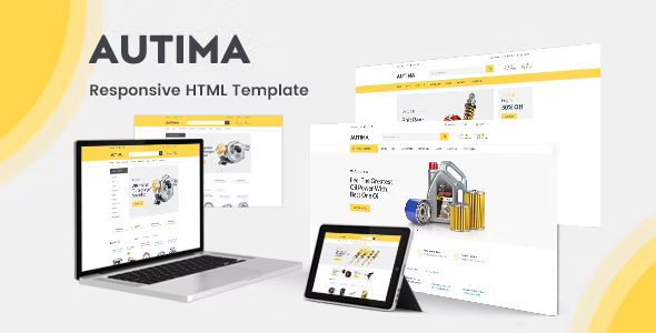 Extraordinary Autima - Car Accessories Shop HTML Template