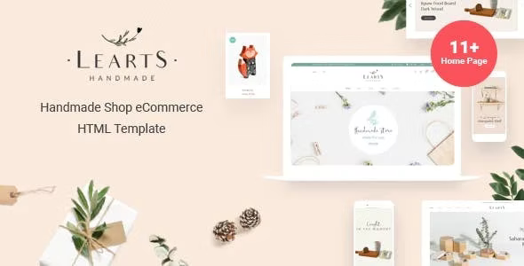 Special Learts - Handmade Shop eCommerce HTML Template