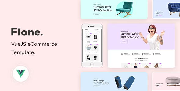 Flone - VueJS eCommerce Template by codecarnival | ThemeForest