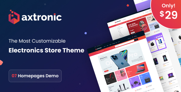Axtronic – Electronics WooCommerce WordPress Theme