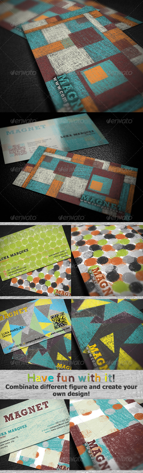 Magnet Business Card - Creative Business Cards