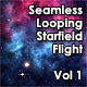 Seamless Looping Starfield Flight Vol 1 - VideoHive Item for Sale