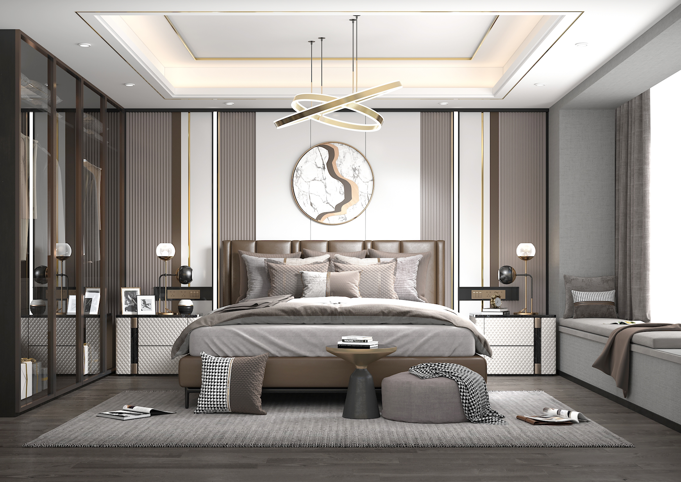 Modern Bedroom Interior Scene 7 by nhattuankts | 3DOcean