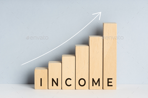 Income growth concept