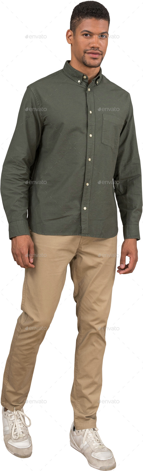 Buy Olive Green Trousers & Pants for Men by iVOC Online | Ajio.com