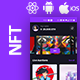 NFT Marketplace App NFT Buying Selling Android iOS App Template React Native NFTMarketPlace