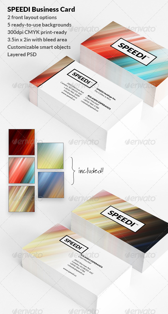 Speedi Business Card - Corporate Business Cards