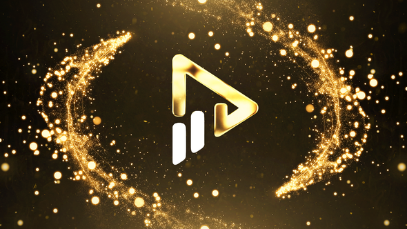 Gold Logo Reveal
