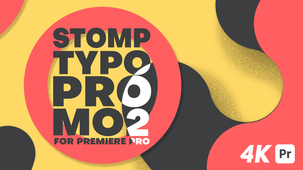 Stomp Typo Promo 2 for Premiere Pro