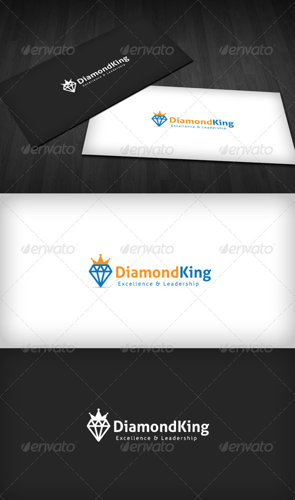 Diamond King Logo - Objects Logo Templates