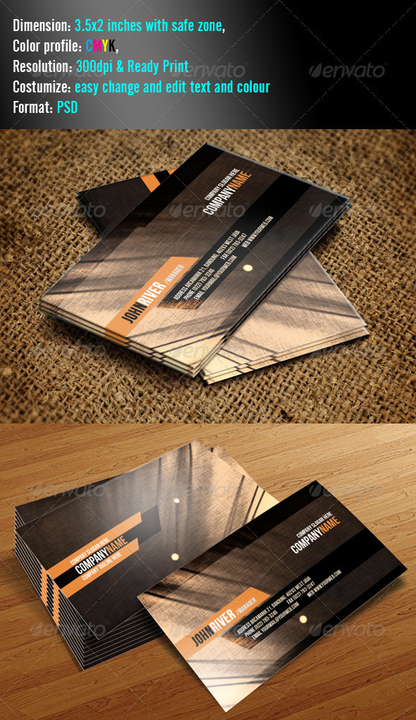 Simple 4 Clean - Grunge Business Cards