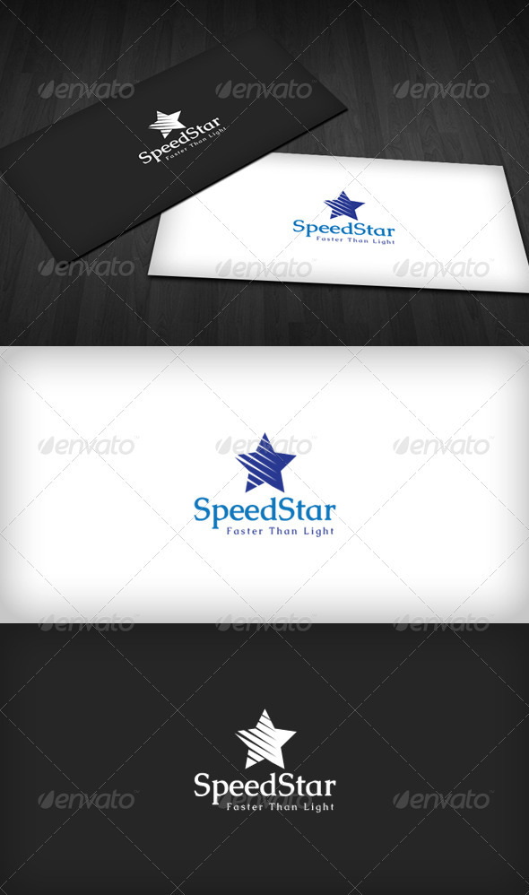 Speed Star Logo - Vector Abstract