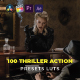 100 Thriller Action LUTs Color Grading