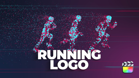 Running Sport Logo Reveal