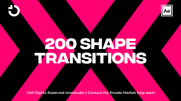 200+ Shape Transitions
