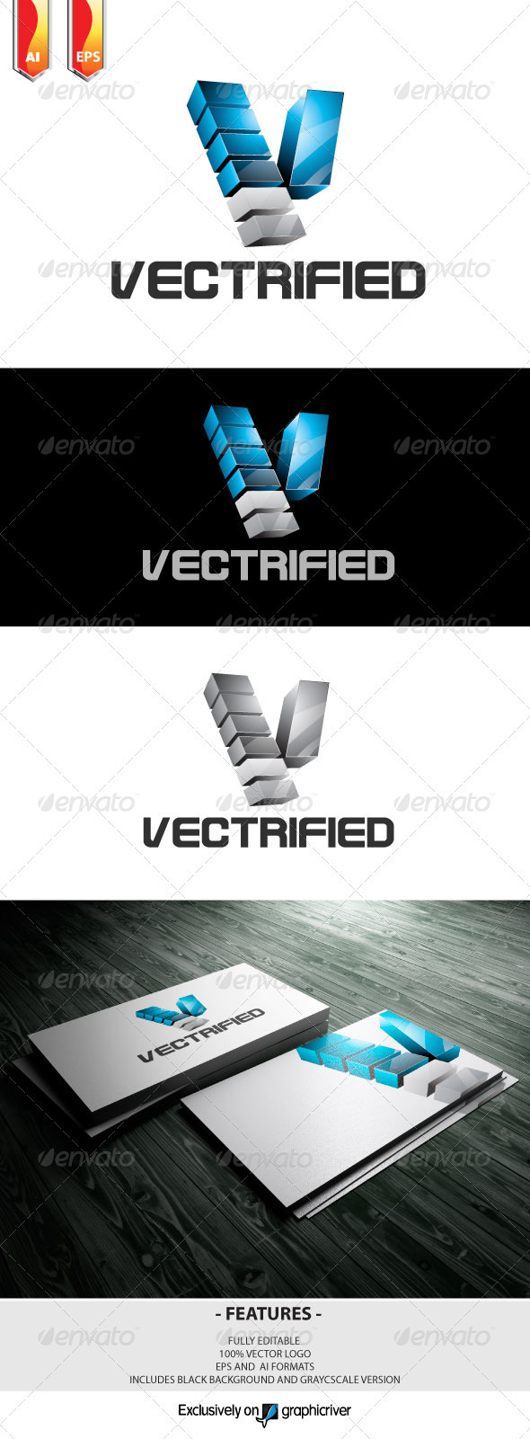 Vectrified Logo - Letters Logo Templates