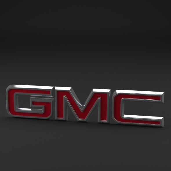 GMC Logo - 3Docean 3311251