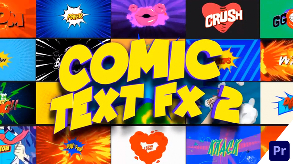 Comic Text FX 2 - Premiere Pro