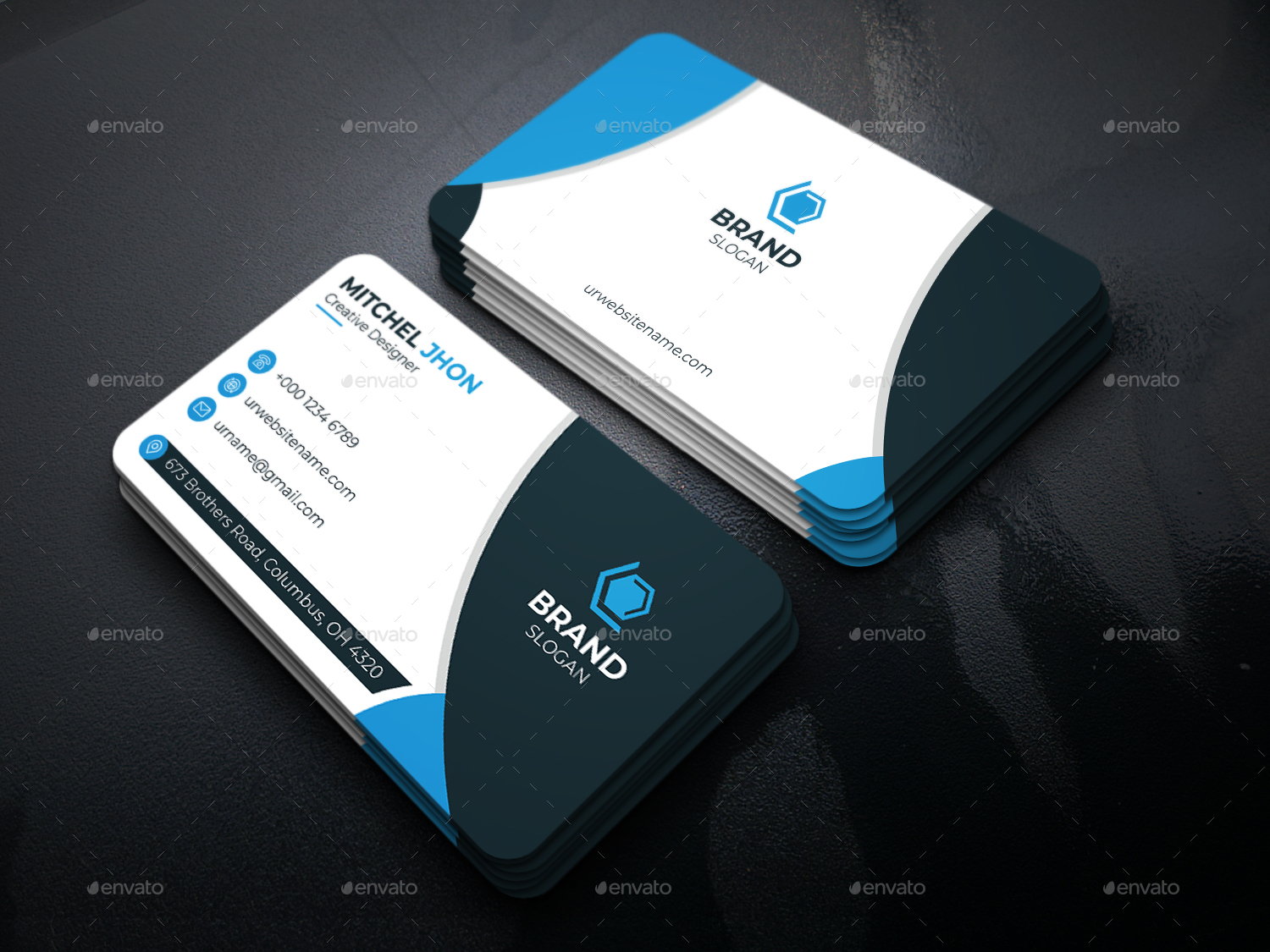 Business Card, Print Templates | GraphicRiver