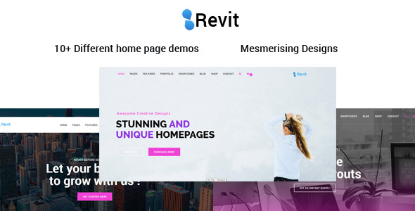 Revit | The Responsive Multi-Purpose Drupal Theme