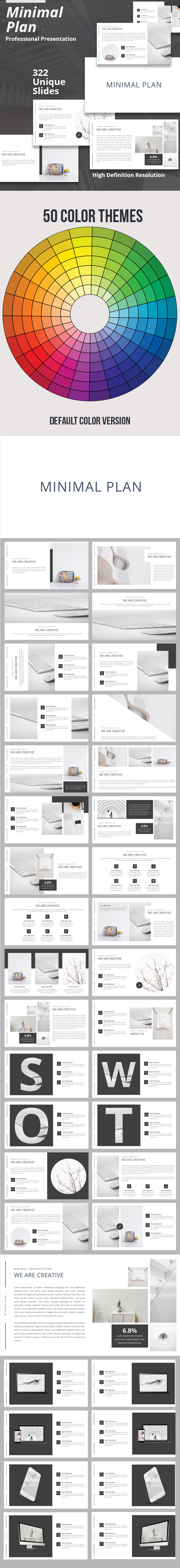 Minimal Business Plan Powerpoint Template
