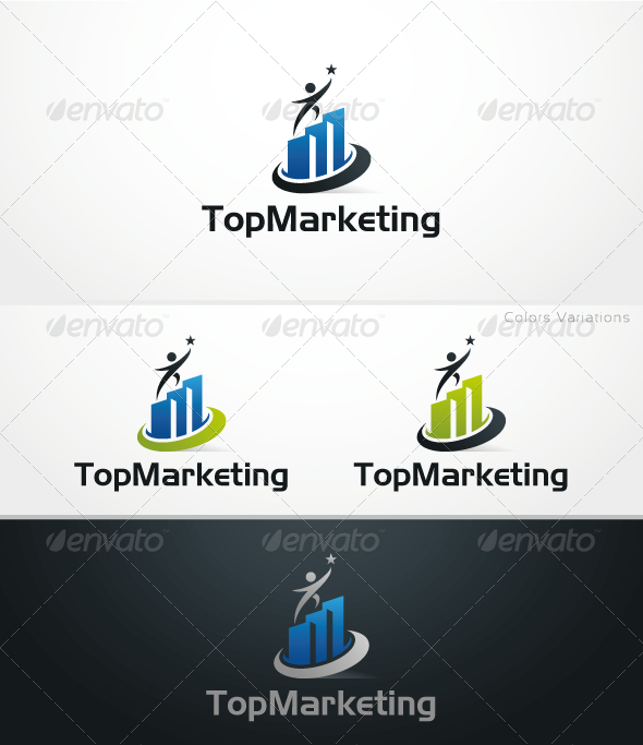 Top Marketing - Symbols Logo Templates