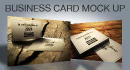 BUSINESS CARD MOCK UP SET