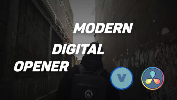 Modern Digital Glitch Opener | Intro Fashion