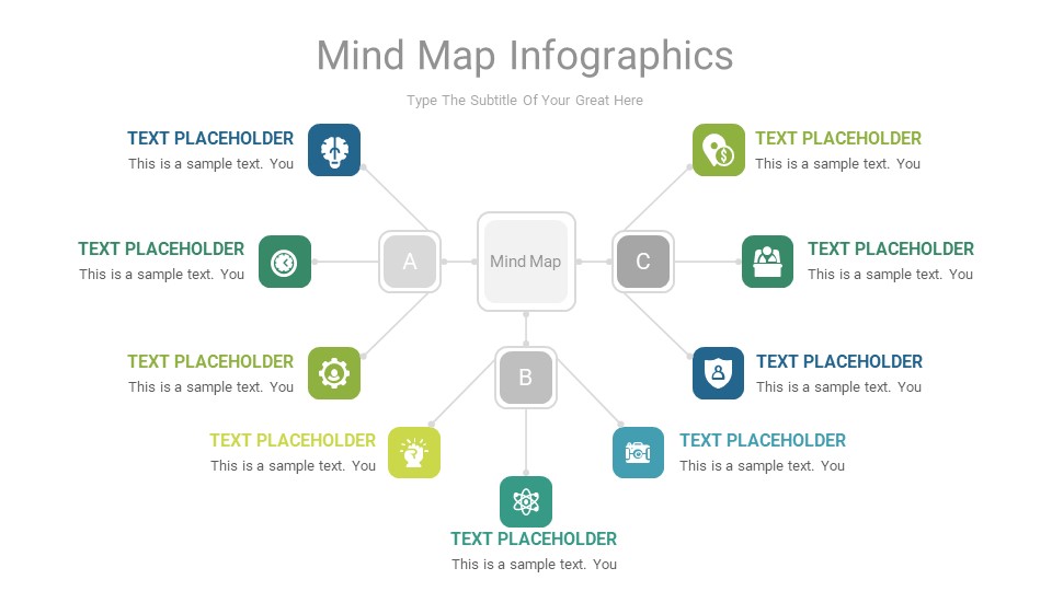 Mind Map Diagrams PowerPoint Presentation Template by SOOZ_ART ...