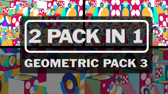 4K Geometric Pack 3