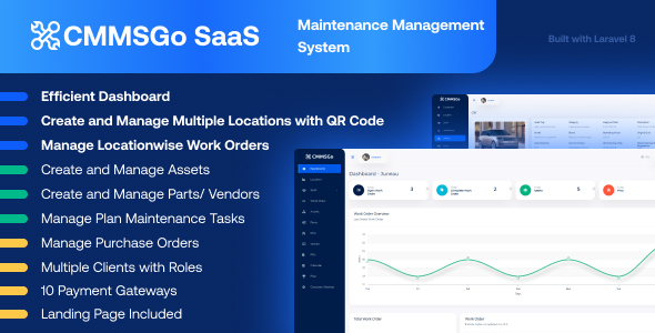 CMMSGo SaaS – Maintenance Management System