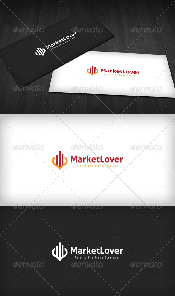 Market Lover Logo - Vector Abstract